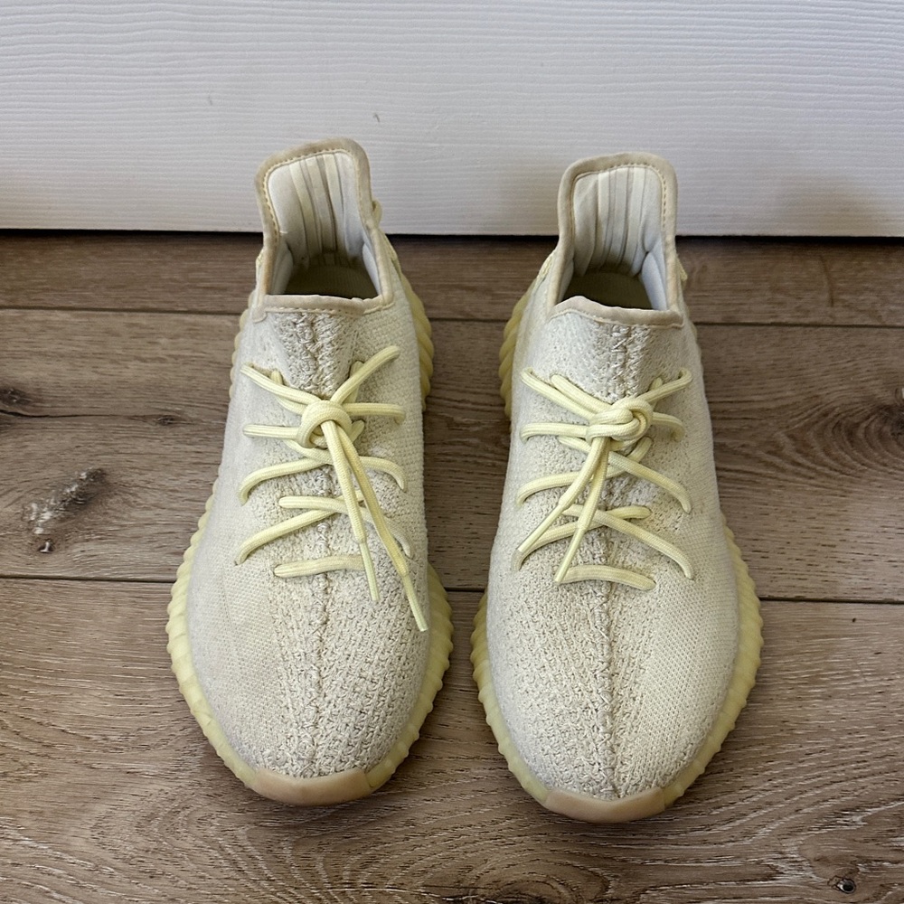 adidas Yeezy Boost 350 V2 Cream Yellow Sneakers - Picture 2 of 11